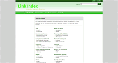 Desktop Screenshot of linkindex.biz